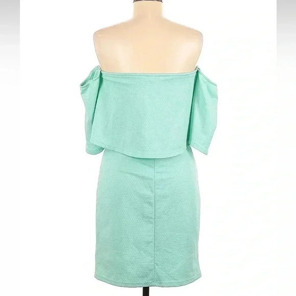 Anthropologie | Hutch | Mint Mallory Off The Shoulders Dress Size S Small - Picture 4 of 5
